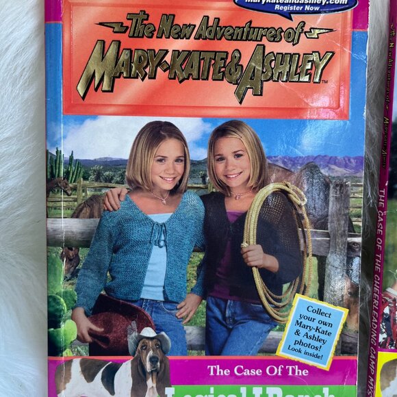 The New Adventures of Mary-Kate & Ashley paperbacks 2000 - Vintage Kids Books - Picture 4 of 8